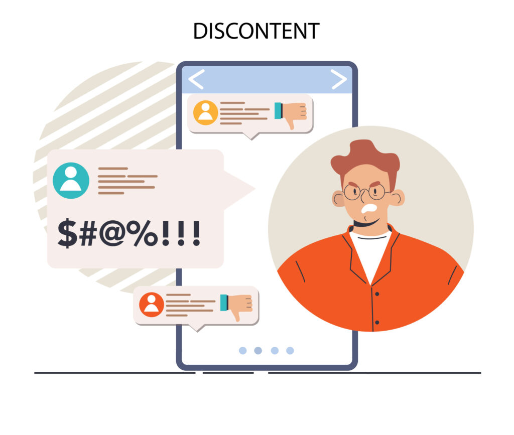 Discontented Web Design Customer Review